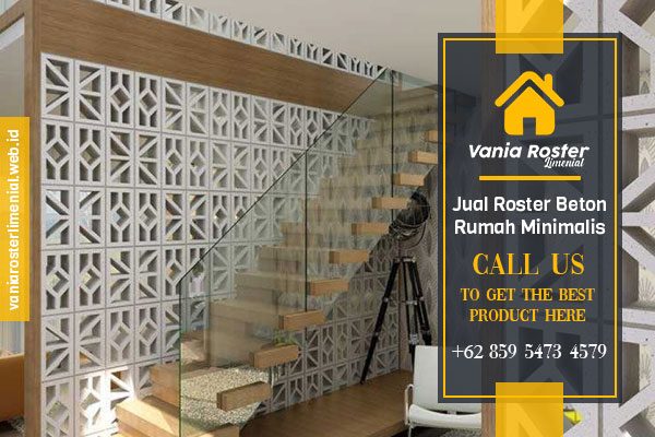 Jual roster beton minimalis