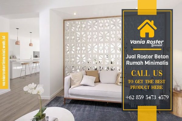 Jual roster beton rumah minimalis